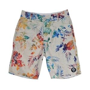 Men's Floral Vanphibian Series by Vans Board Shorts Size 28